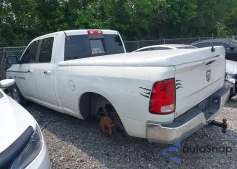 2012 Ram 1500 Slt из США, поврежденный, VIN 1C6RD7GT9CS141153